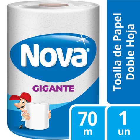 Toalla de Papel Nova Ultra Gigante 70m-0