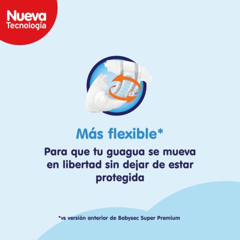 Pañales De Bebé Babysec Super Premium 100 Un Talla XG-2