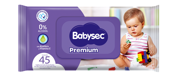 Toallitas Húmedas Babysec Premium 45 un-1