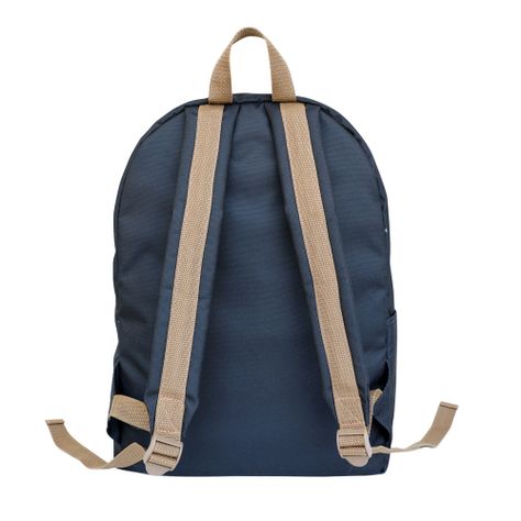 Mochila clásica escolar sustentable negra Botela-2