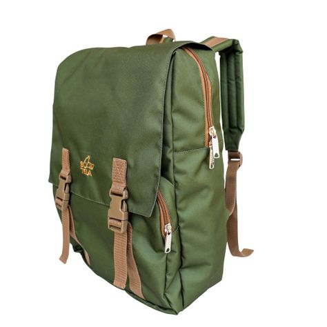 Mochila notebook 15" sustentable verde Botela-0