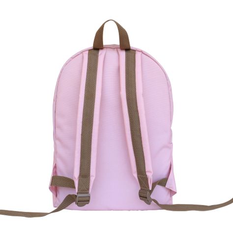 Mochila clásica escolar sustentable rosada Botela-2