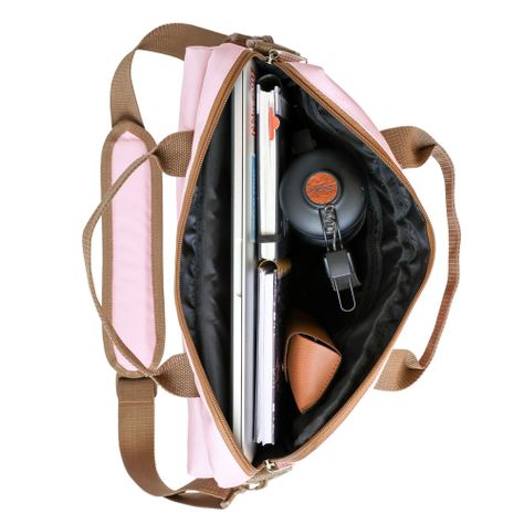 Bolso Notebook 14 pulgadas Sustentable Rosado Botela-3