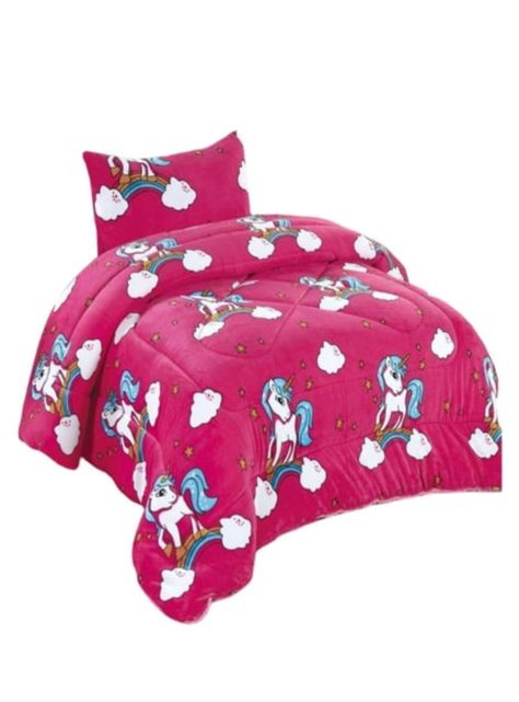 Plumon Infantil 1.5 Plazas Chiporro De Cama Con Funda de Almohada-0