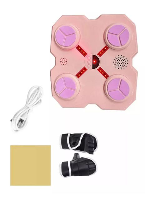 Maquina De Boxeo Juvenil Musical Inteligente Bluetooth-4