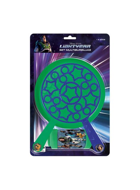 Set Multiburbujas Lanzador De Burbujas Lightyear-0