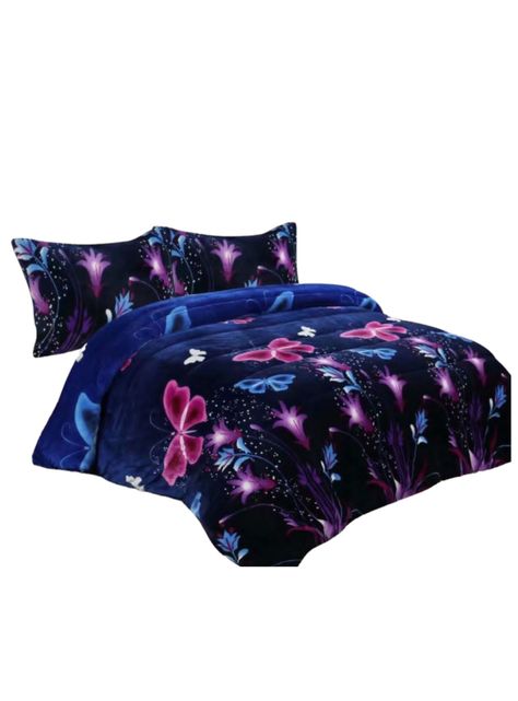 Plumon Chiporro Plush 2 Plazas Estampado Mas 2 Fundas De Almohada-1