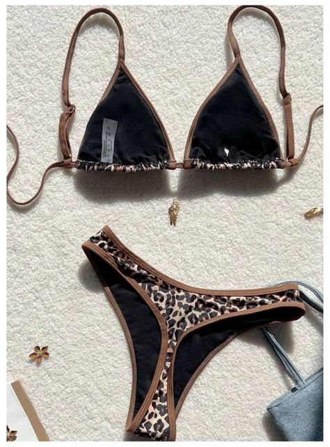 Conjunto De Bikini Traje De Baño Animal Print-2
