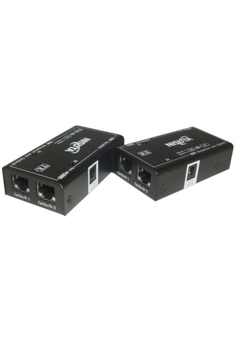 Extensor Video Audio Digital 60m Mts Hdtv Cable Red Utp Rj45-0