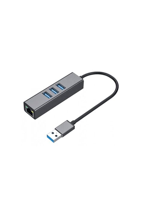 Adaptador Tarjeta Red Lan Usb 3.0 Gigabit Hub Usb 3.0 3p-0