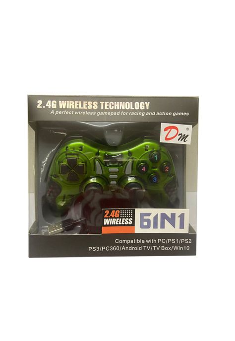 Joystick Control Game Pad Inalambrico USB RF PC Consolas-0