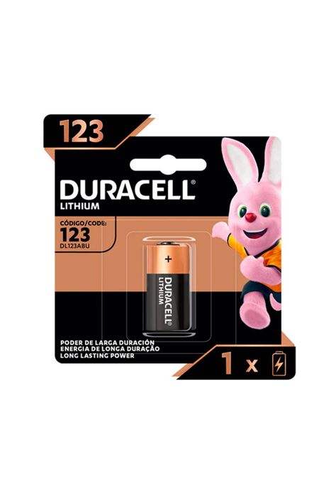 Pila Litio 123 Cr17345 Lithium Duracell-1