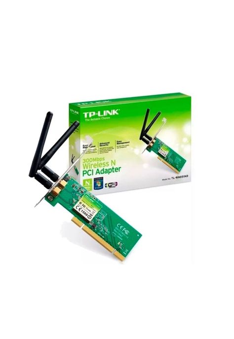 Tarjeta Adaptador Red Inalambrica N PCI TP-Link TL-WN851ND-0