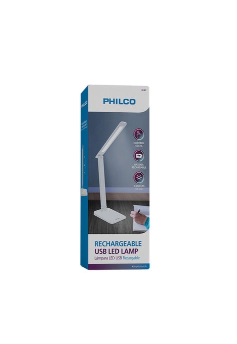 Lampara Led Escritorio Recargable Philco-3