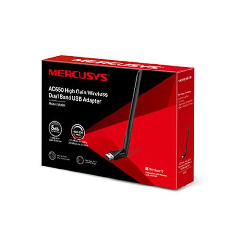 Adaptador USB WIFI Alta Ganancia AC1200 Dual B Mercusys MU6H-0