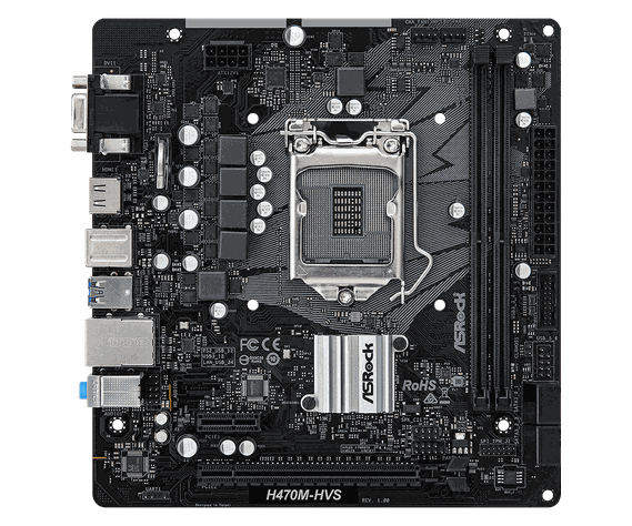 Placa Madre Asrock H470m-Hvs socket 1200-1