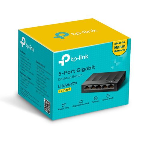 Switch Tp-link Ls1005g - 5 Puertos Gigabit-0