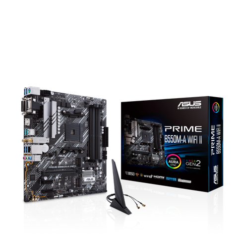 Placa Madre Asus Prime B550m-A Wifi Ii Socket Am4-0