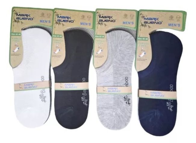 Calcetines Calcetas Invisibles Para Hombre Con Fibras De Bambú - Sixpack-1