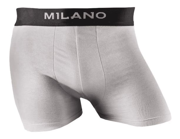 12 Bóxer Slip de Algodón Para Hombre - Docena-4