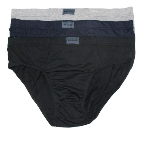 x3 Slip Calzoncillo Hombre De Algodón Tradicional-1