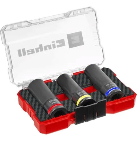 Set 3 Dados de Impacto Hex 109263 Einhell-3