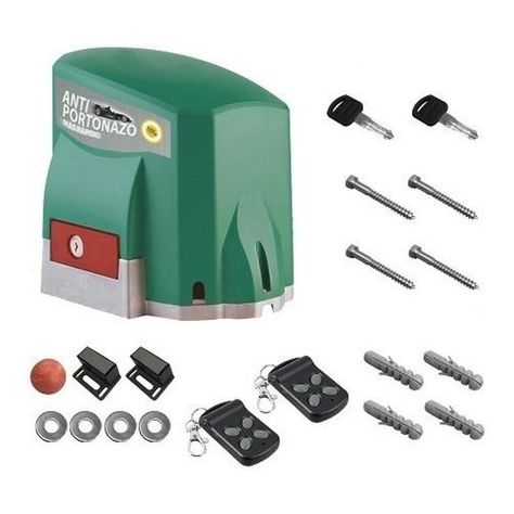 Kit Motor Veloti Speed 700kg Anti Portonazo 2 Controles-1