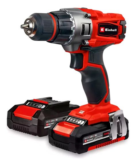 Taladro de Impacto Inalámbrico TE-CD 18/2 Li (2x2,0 Ah) Einhell-0