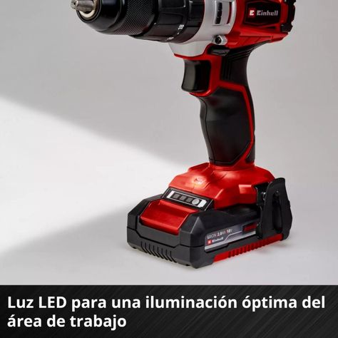Taladro de Impacto Inalámbrico TE-CD 18/2 Li (2x2,0 Ah) Einhell-5