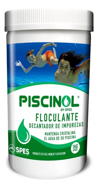 Decantador Para Piscina 1kg Piscinol Floculante-0