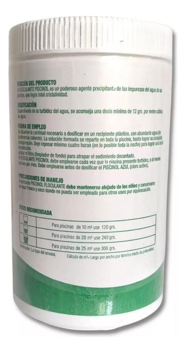 Decantador Para Piscina 1kg Piscinol Floculante-1