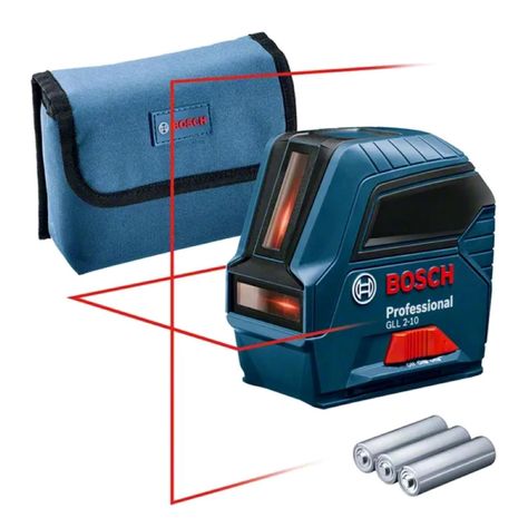 Nivel láser de líneas GLL 2-10 Professional Bosch-0