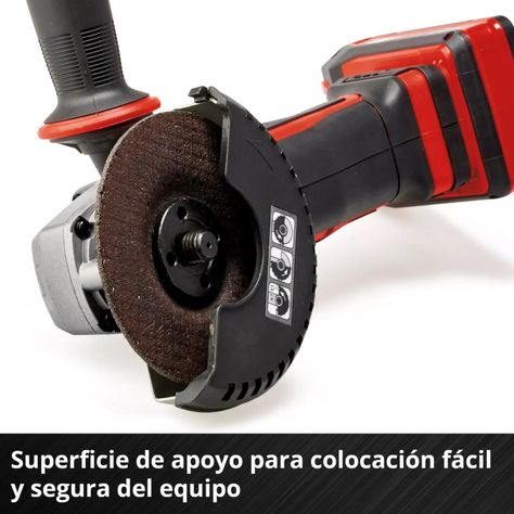 Esmeril Angular Inalámbrico TE-AG 18/115-2 Li - Solo Einhell-5