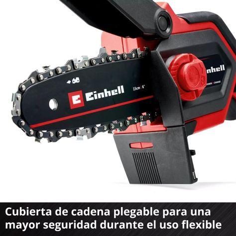 Motosierra inalámbrica GE-PS 18/15 Li BL-Solo Einhell-4