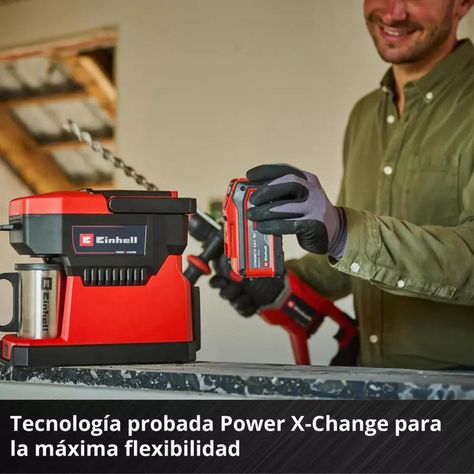 Cafetera Inalámbrica Te-cf 18 Li Sin Bat Sin Carg Einhell-4
