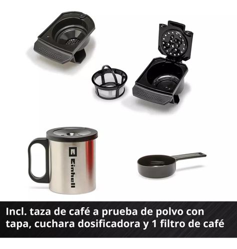 Cafetera Inalámbrica Te-cf 18 Li Sin Bat Sin Carg Einhell-7