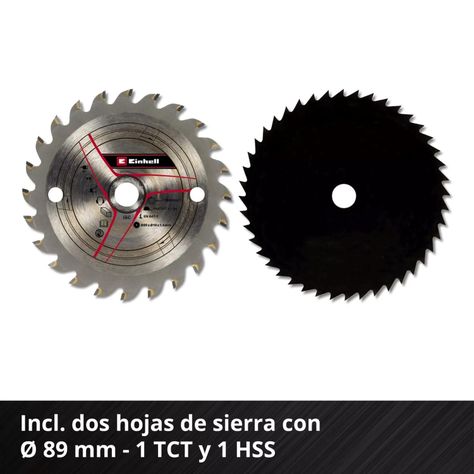 Mini Sierra Circular Inalámbrica TE-CS 18/89 Li - Solo Einhell-6