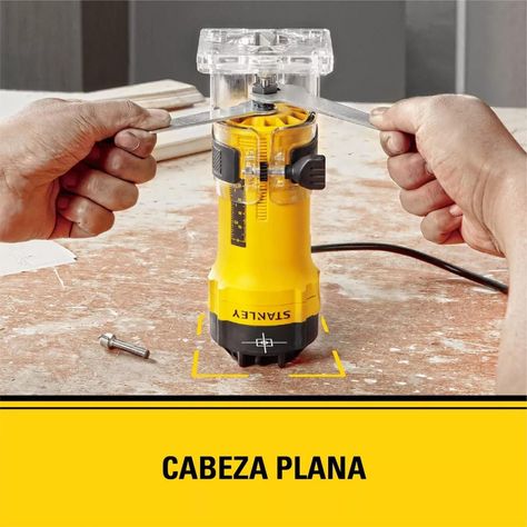 Fresadora Rebajadora 550w 1/4 St55 Stanley-2
