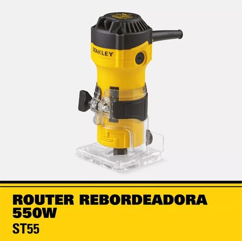 Fresadora Rebajadora 550w 1/4 St55 Stanley-5