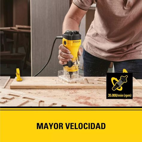 Fresadora Rebajadora 550w 1/4 St55 Stanley-6