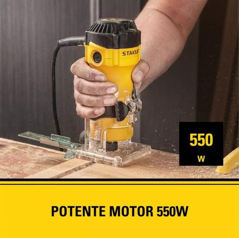 Fresadora Rebajadora 550w 1/4 St55 Stanley-7