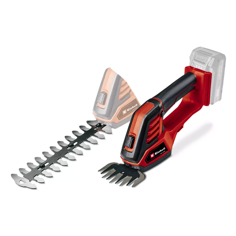 Tijera Cortasetos inalámbrica GE-CG 18/100 Li-Solo Einhell-0