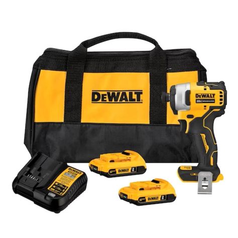 Atornillador de Impacto 20V ATOMIC DCF809D2 Dewalt-0