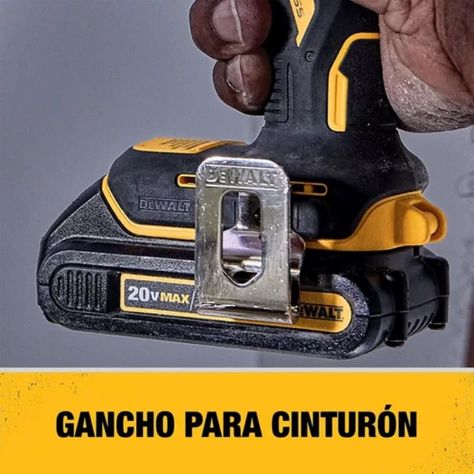 Atornillador de Impacto 20V ATOMIC DCF809D2 Dewalt-2