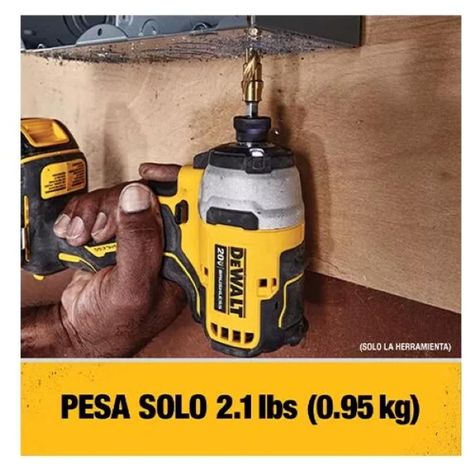 Atornillador de Impacto 20V ATOMIC DCF809D2 Dewalt-3