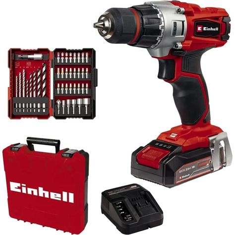 Taladro Inalámbrico TE-CD 18/2 Li +39 Einhell-0