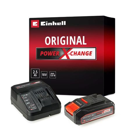 Kit Starter Bateria 2.5Ah. + Cargador Pxc Einhell-0