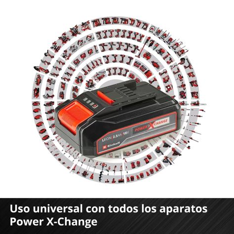 Kit Starter Bateria 2.5Ah. + Cargador Pxc Einhell-2