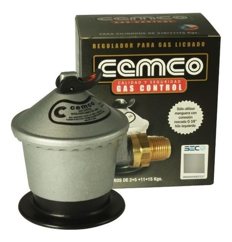 Regulador Gas Cemco Cilindros 2-5-11-15kg-0
