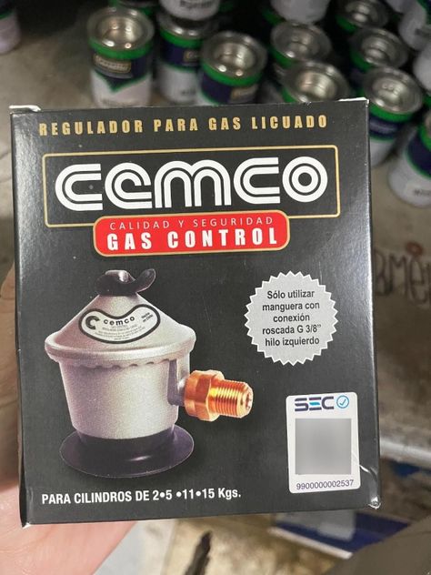 Regulador Gas Cemco Cilindros 2-5-11-15kg-2